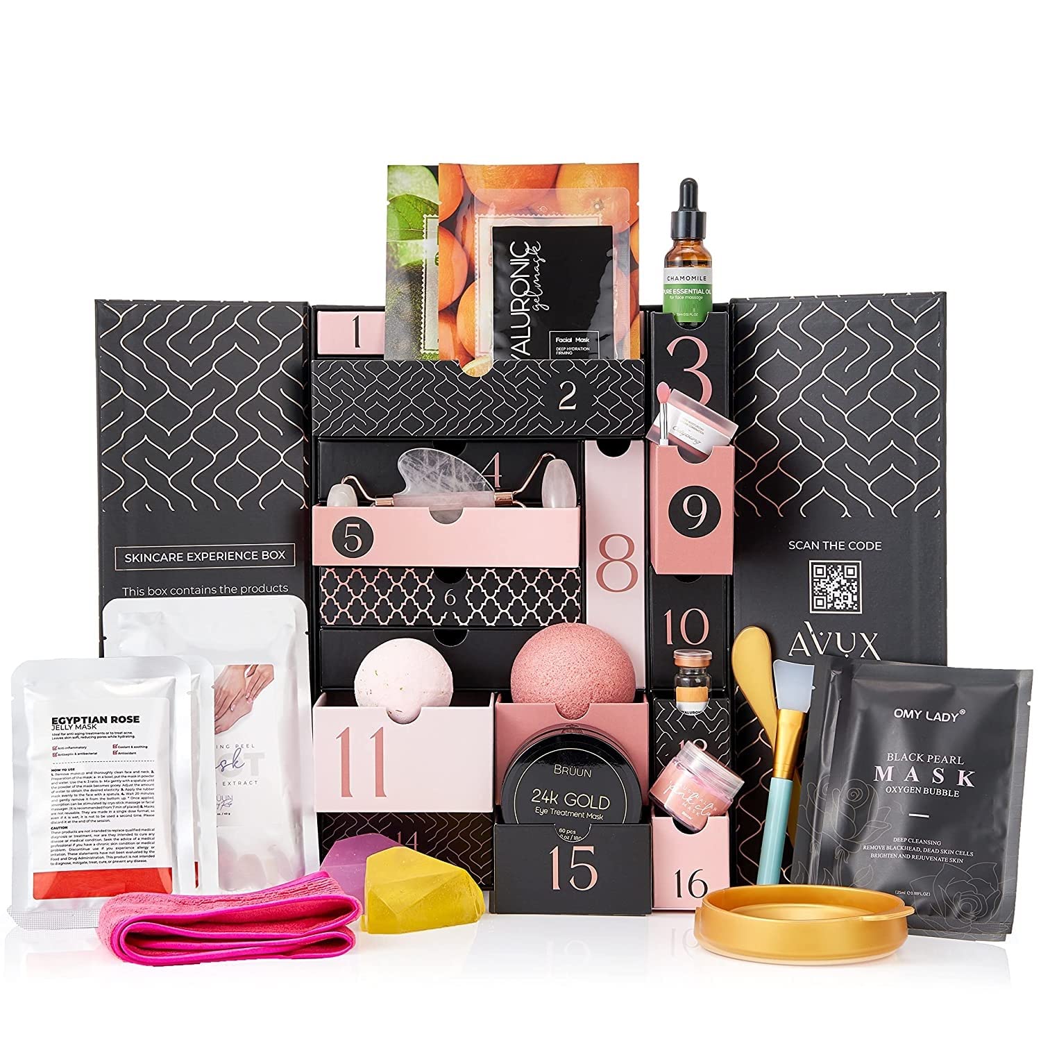 Amazon.com : AVUX Beauty Care Bundle 31 pcs – Bath and Body Set