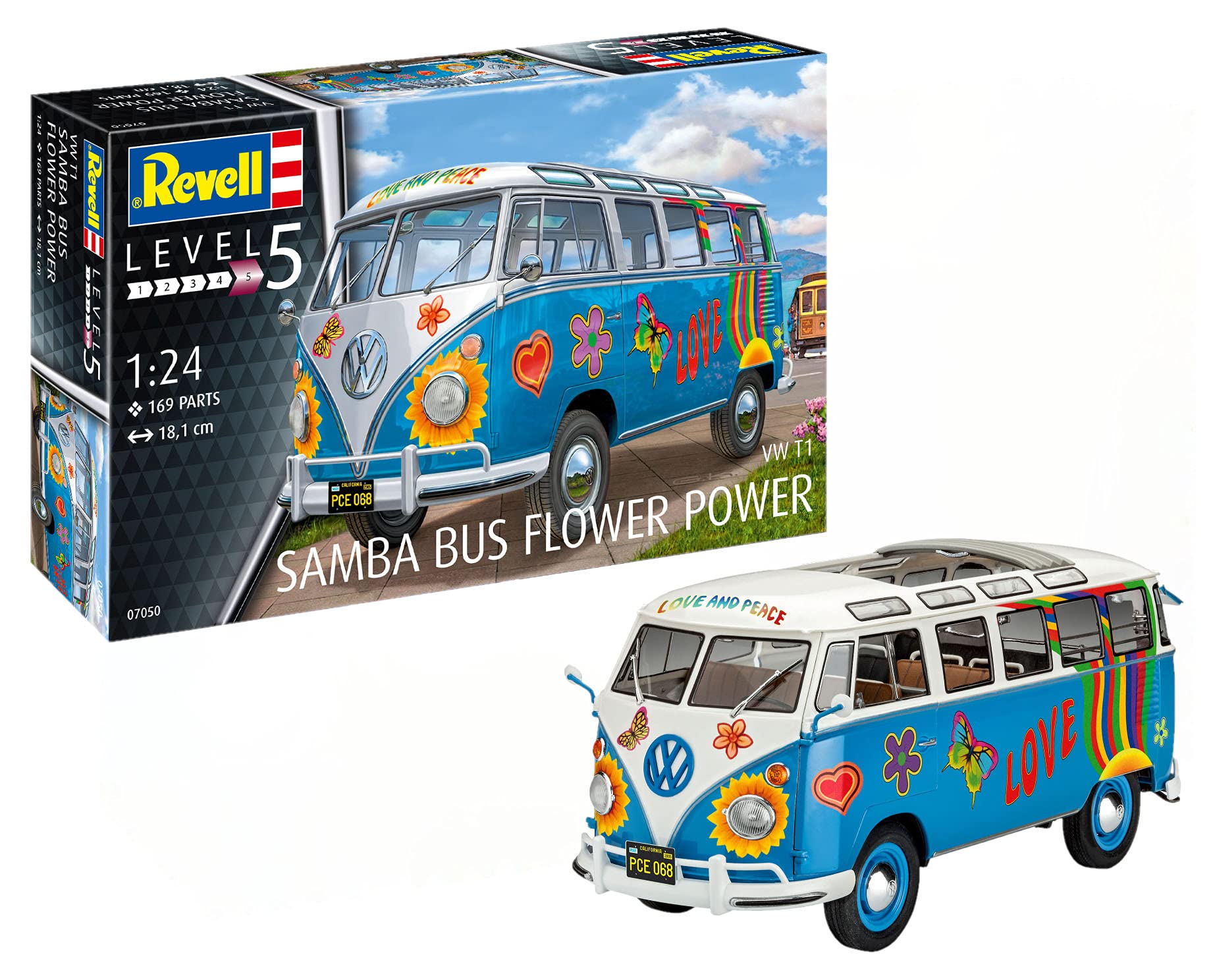Amazon | ドイツレベル(Revell) 1/24 フォルクスワーゲン T1