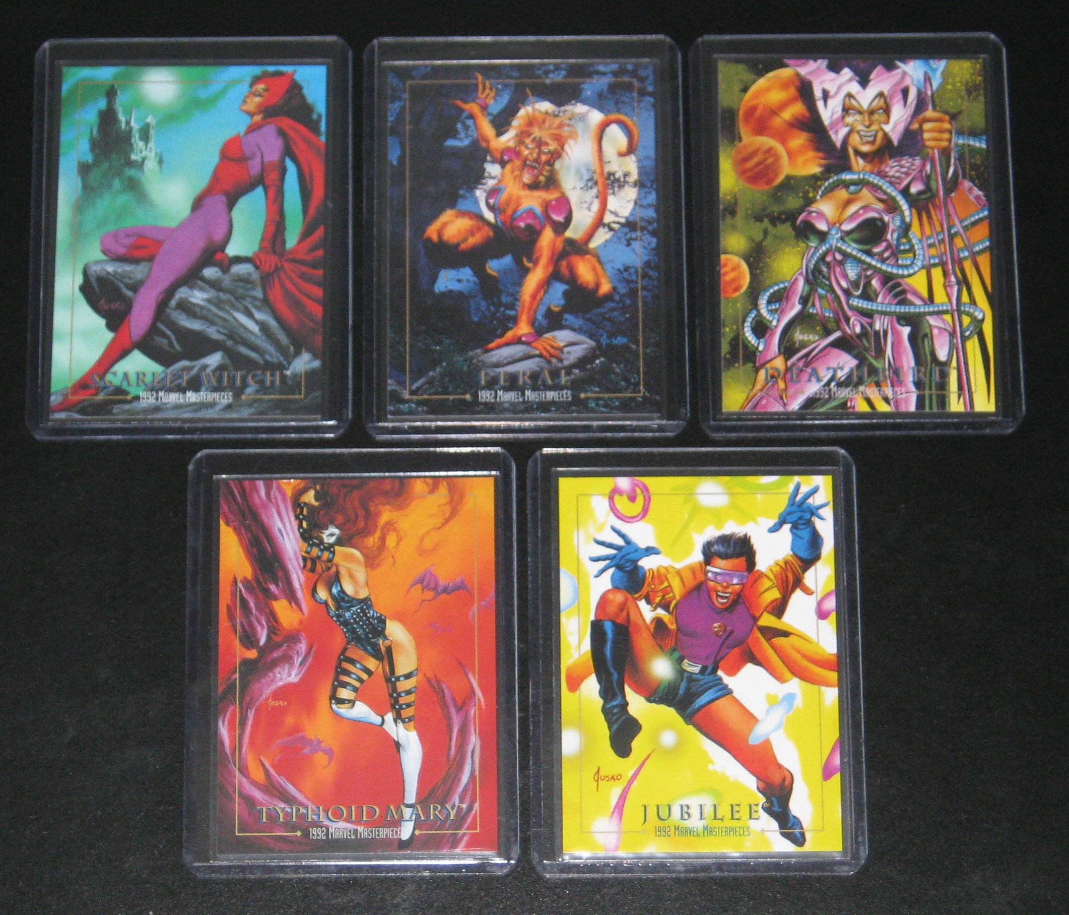 Amazon.com: 1992 Marvel Masterpieces Series I Lost Cards Insert