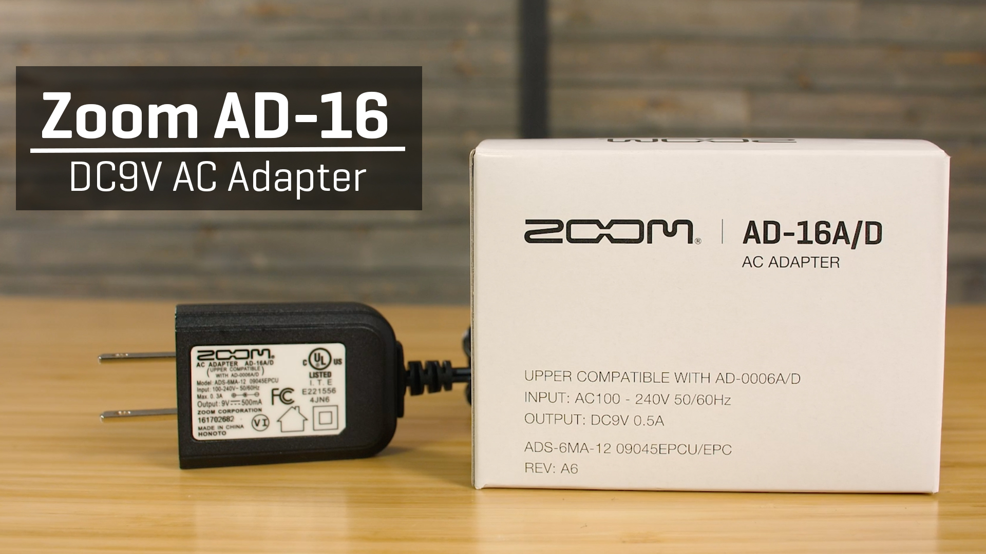 Amazon.com: Zoom AD0016D Power Adapter : Musical Instruments