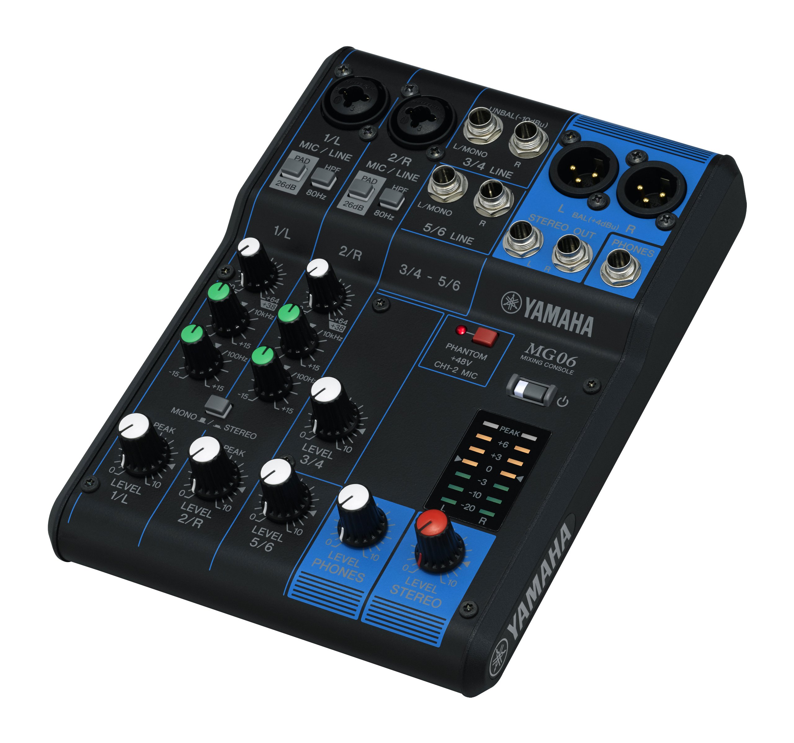 Amazon | ヤマハ YAMAHA 6チャンネルミキシングコンソール MG06 最最大