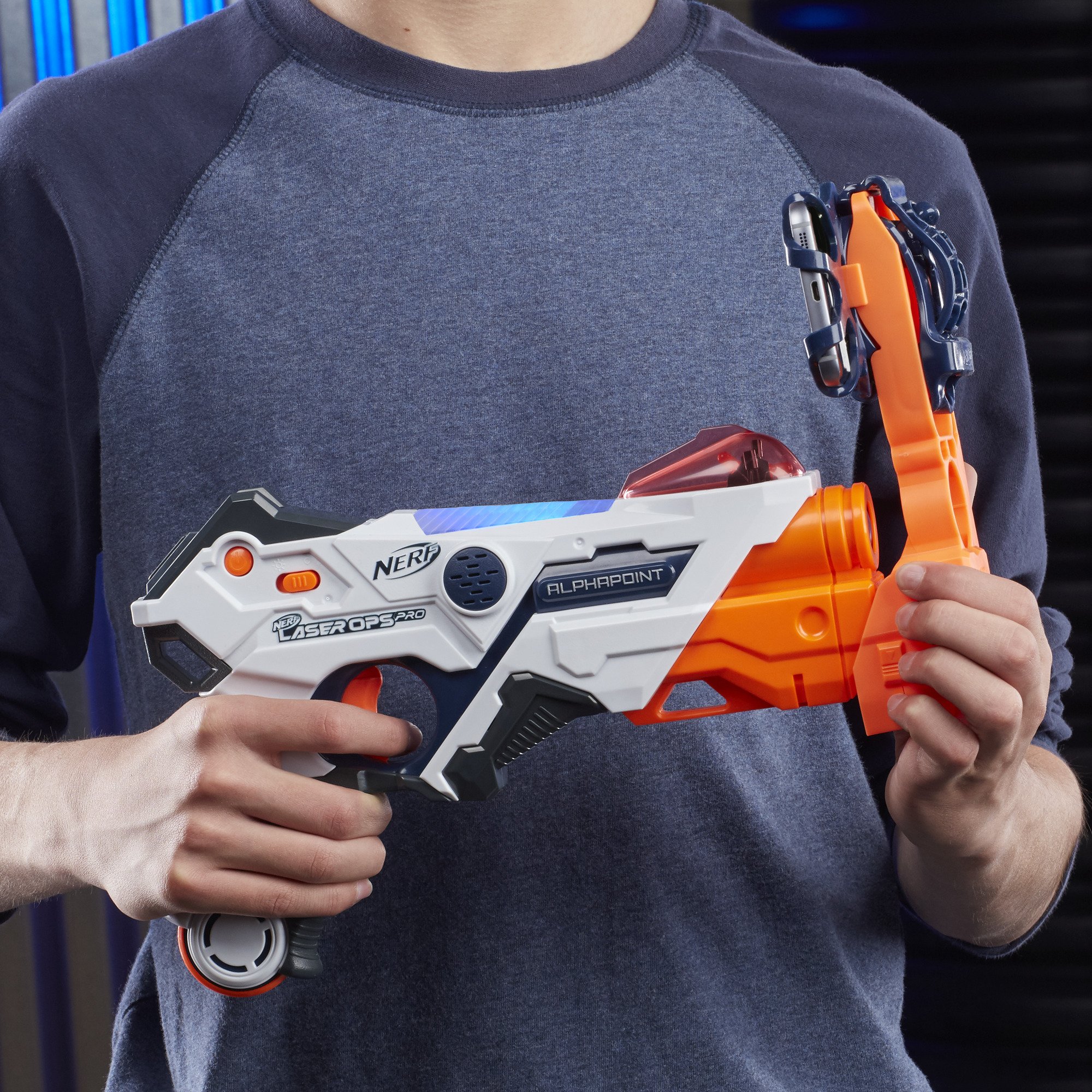 Amazon.co.jp: ハズブロ(HASBRO) ナーフ レーザーオプスプロ アルファ