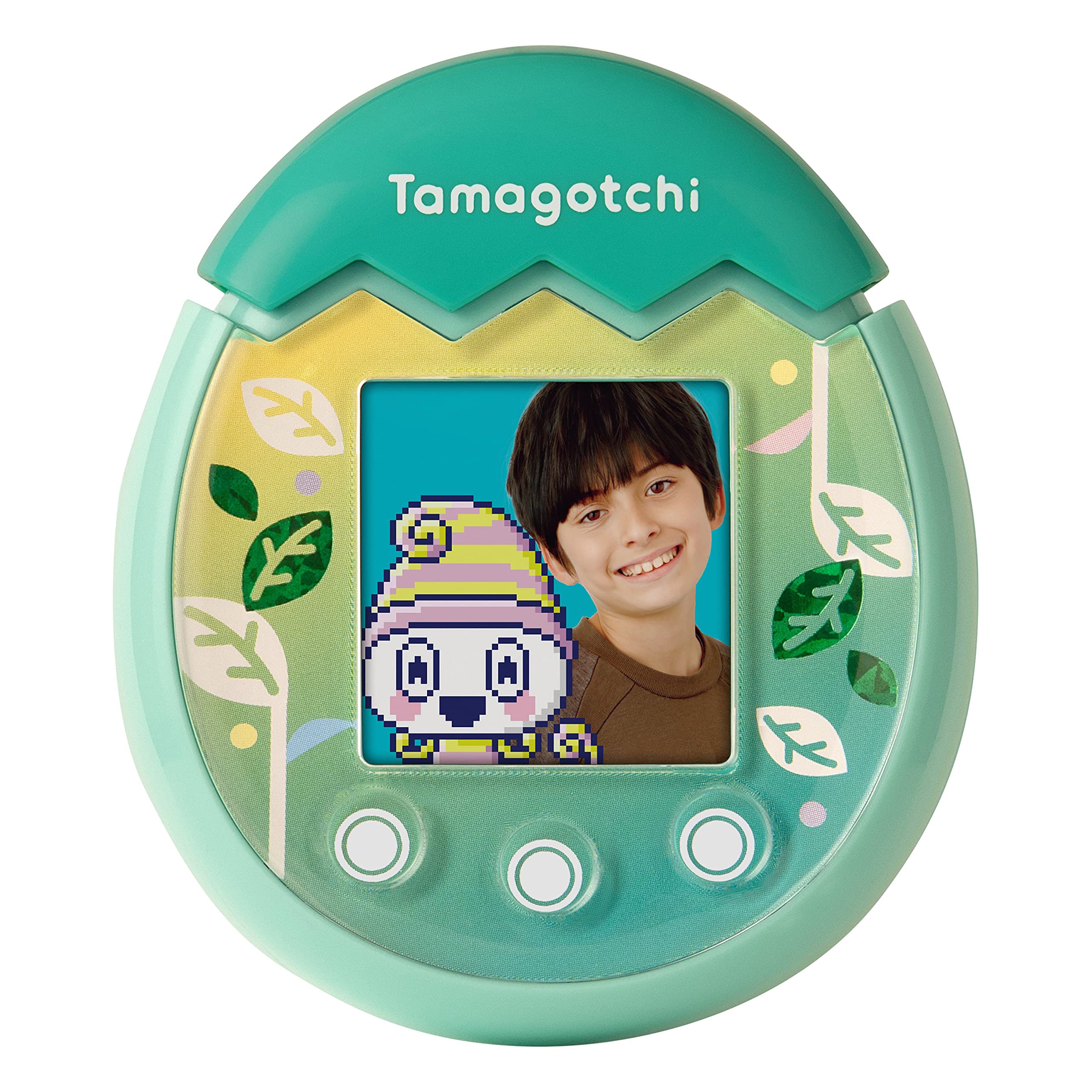 Amazon | たまごっちPix - ネイチャー(グリーン) | ハンドヘルドゲーム