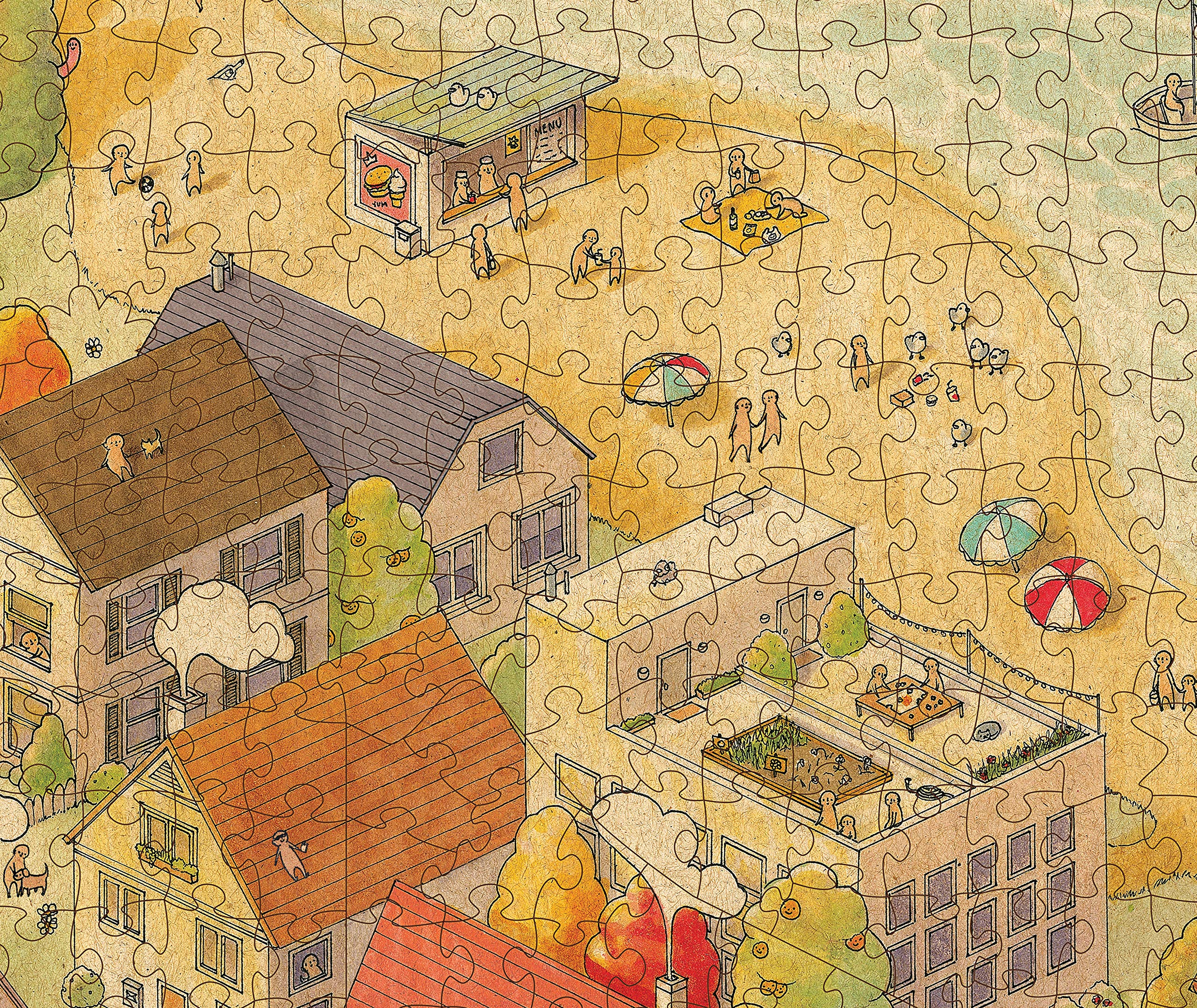 Amazon | Magic Puzzle Company Sunny City | ジグソーパズル | おもちゃ