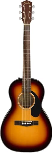 Amazon | Fender アコースティックギター CP-60S Parlor, Walnut