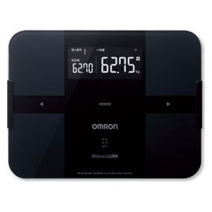 Amazon.co.jp: オムロン 体重体組成計(ブラック)OMRON カラダスキャン