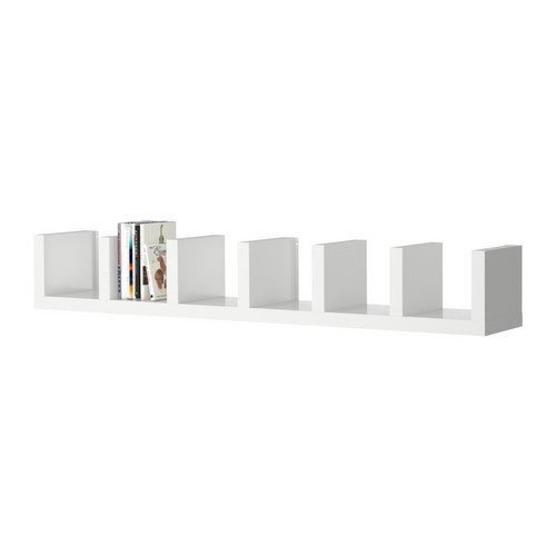 Amazon｜IKEA ラック ウォールシェルフ ユニット ホワイト｜オープン