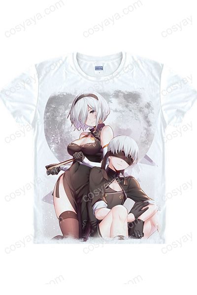 ニーア オートマタ 2B Tシャツ オーダーメイド NieR Automata 2B 半袖