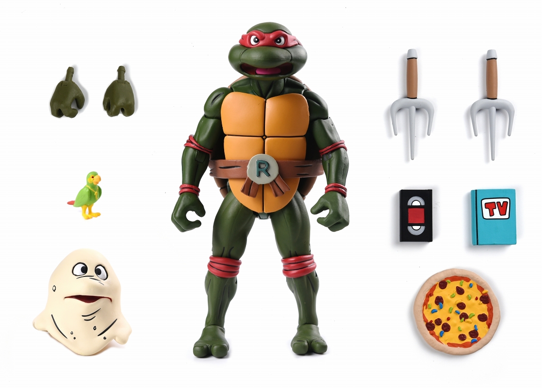 豆魚雷限定/数量限定】TMNT Cartoon animation/ ラファエロ