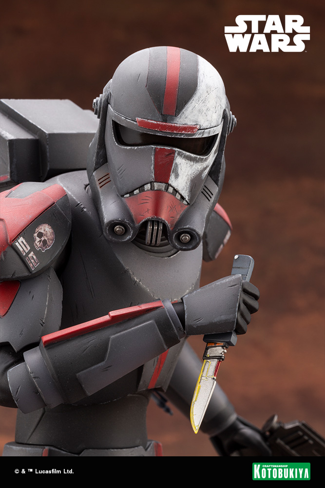 再入荷】ARTFX/ スターウォーズ THE BAD BATCH: ハンター 1/7 PVC