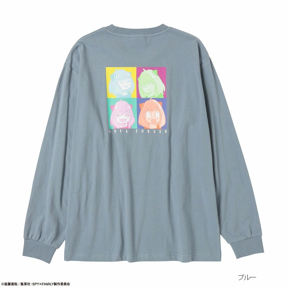 SPY×FAMILY プリントロングスリーブTシャツ メンズ