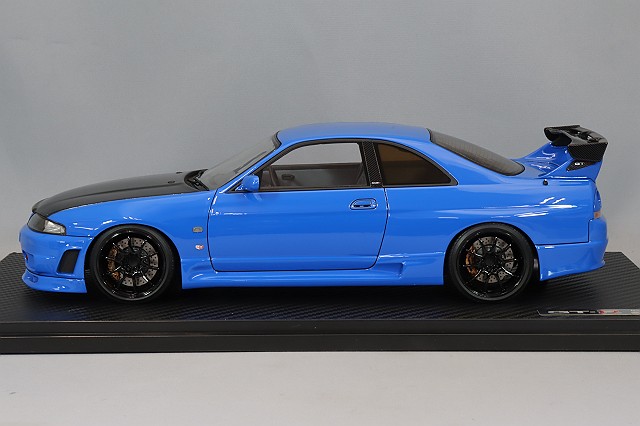 イグニッションモデル 1/18 日産 スカイライン GT-R (BCNR33) ブルー