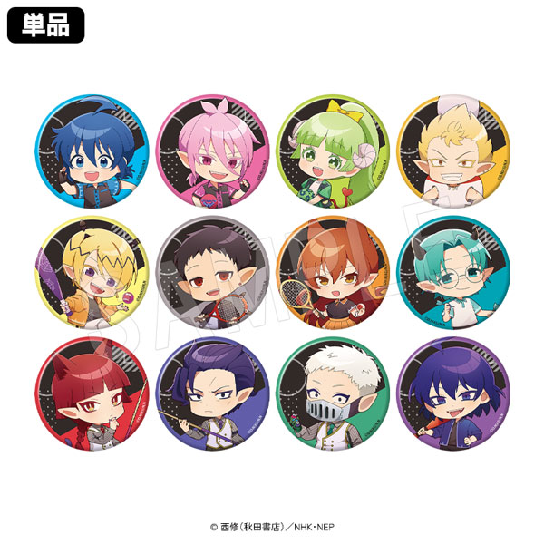 一般予約】魔入りました！入間くん トレーディング缶バッジ ミニキャラ
