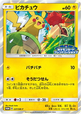 PK-SM-P-227 ピカチュウ | ポケモンカード,SMシリーズ,プロモーション