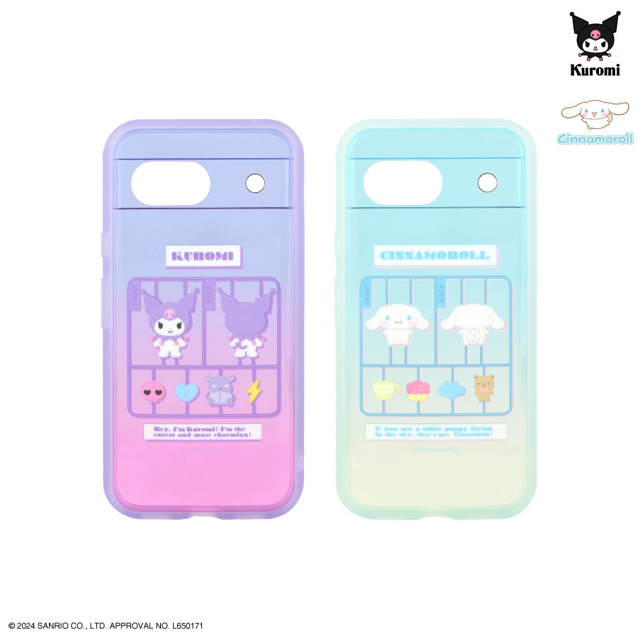 サンリオキャラクターズ IIIIfit Clear Google Pixel 8a 対応 ケース
