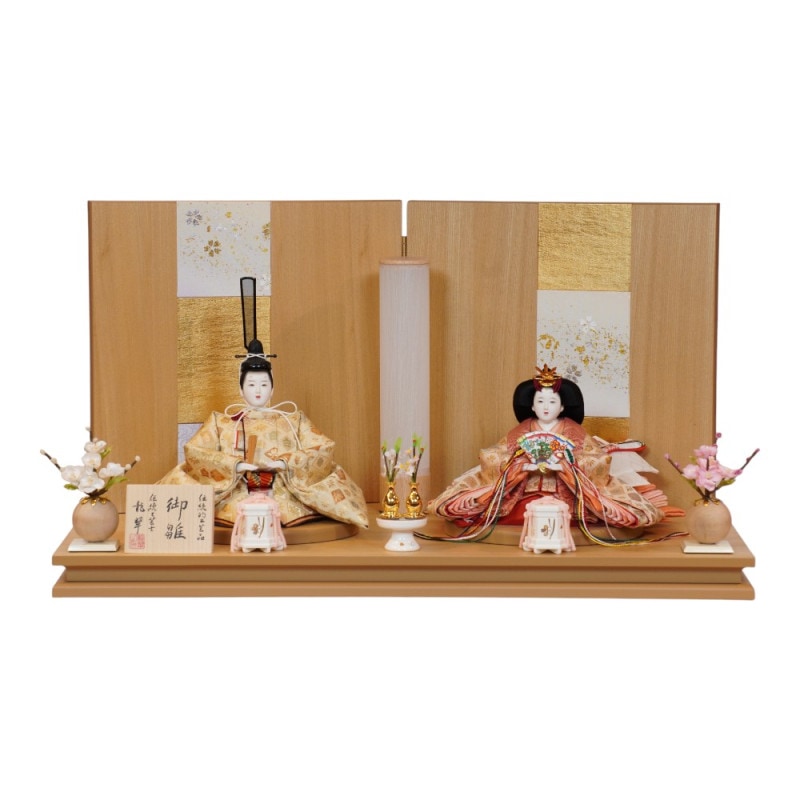 雛人形】京十番 有職雛 黒袍 京雛 親王飾り | 大橋弌峰作 ｜雛人形・五