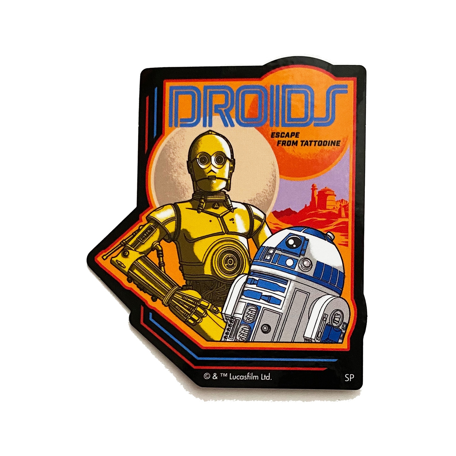 公式] STAR WARS スター・ウォーズ キャラクターステッカー R2-D2