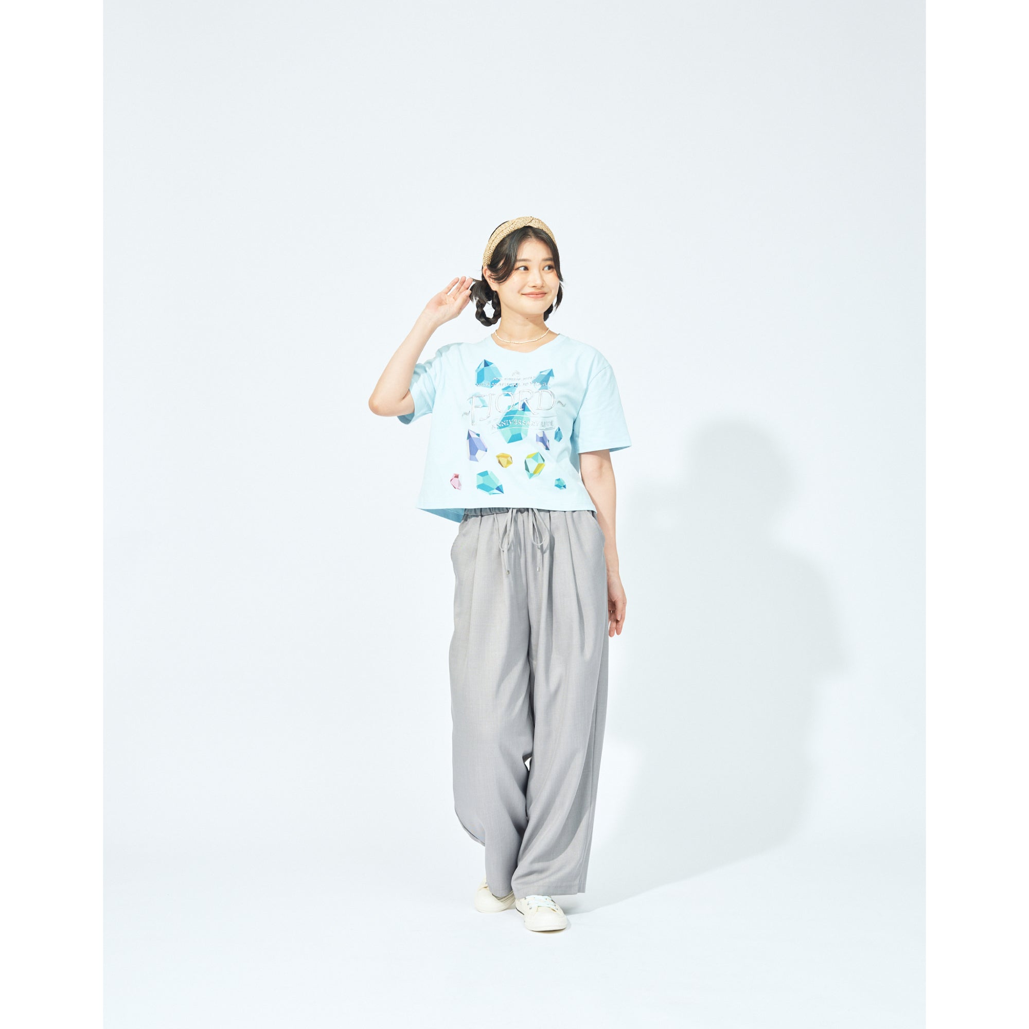 FJORD クリスタルTシャツ / ライトブルー – Mrs. GREEN APPLE OFFICIAL
