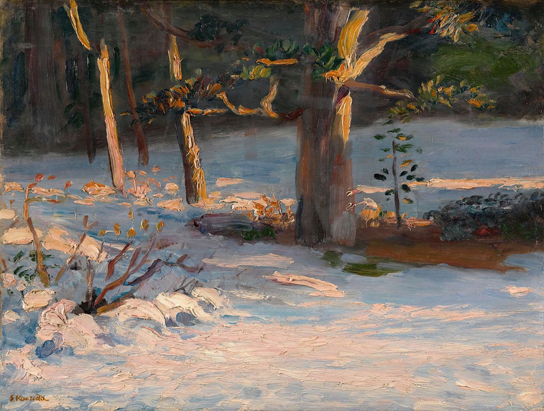 Winter Landscape - Artvee