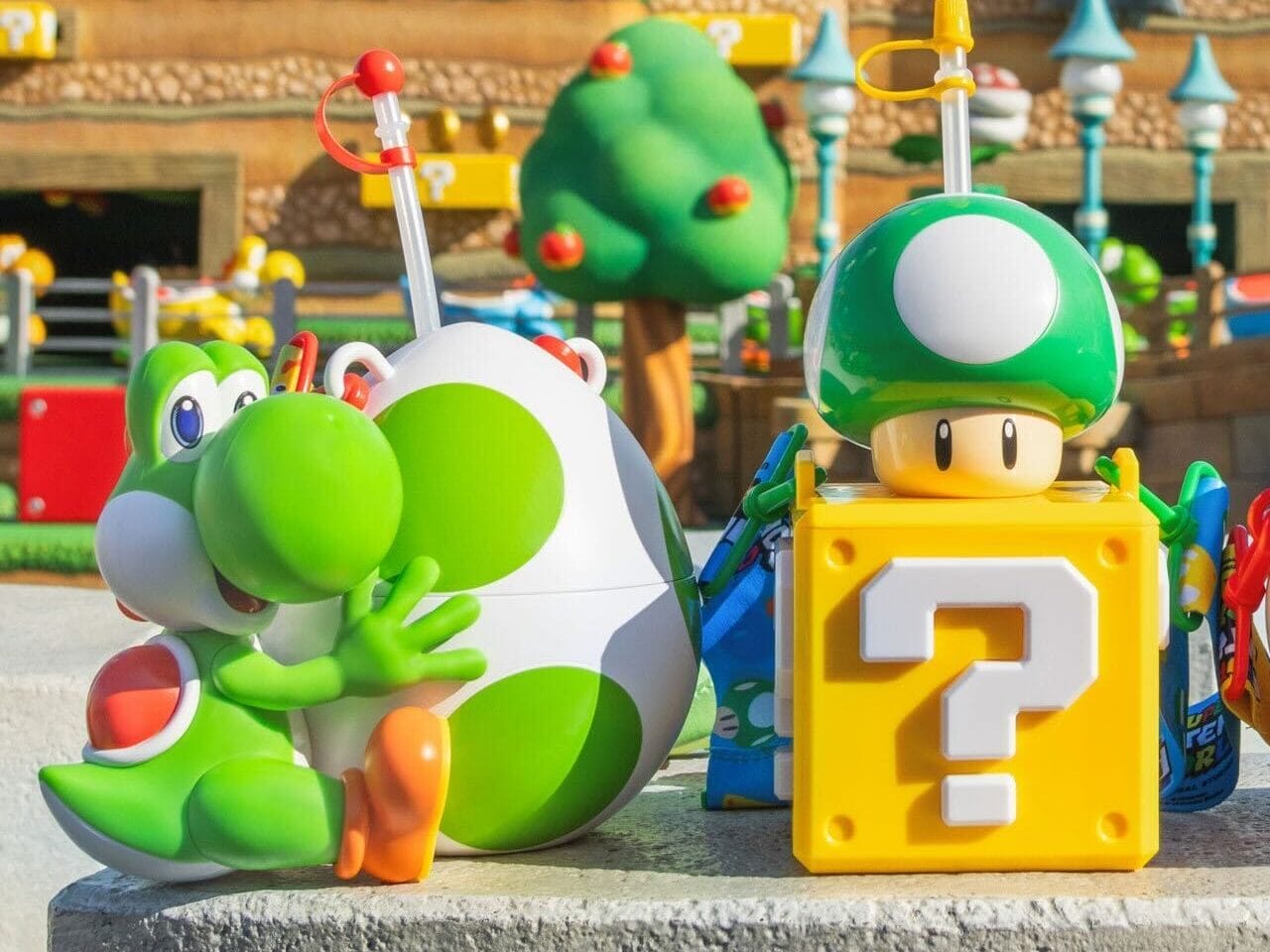 New Yoshi & Egg Sipper at Super Nintendo World in Universal