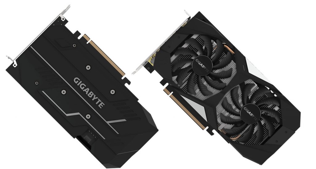 セミファンレス仕様のWINDFORCE 2Xクーラーを採用したGEFORCE GTX1660