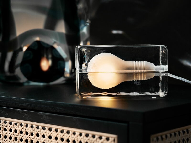 Design House Stockholm Block Lamp, white cord | Finnish Design Shop