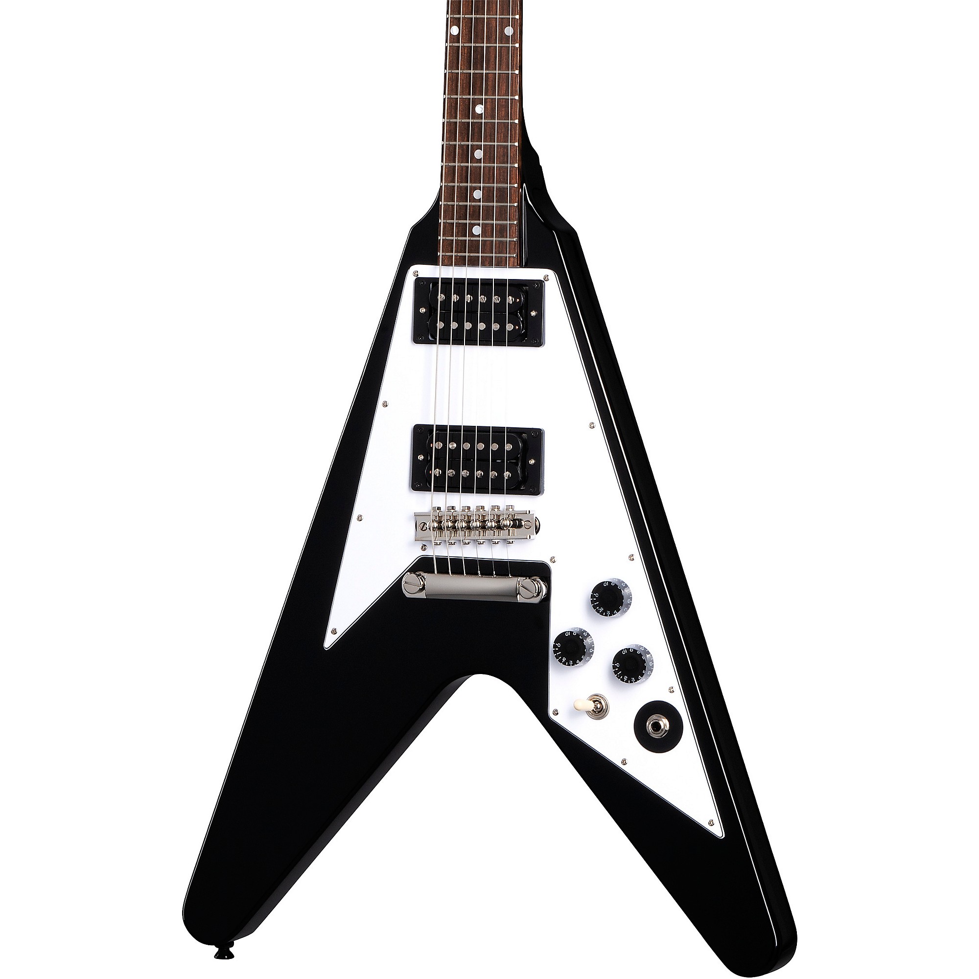 Epiphone Kirk Hammett 1979 Flying V Electric Guitar Ebony | Guitar