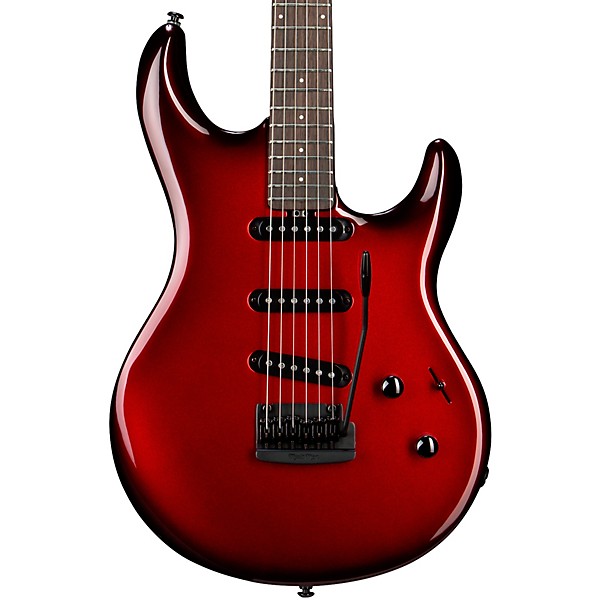 Platinum Ernie Ball Music Man Luke 4 SSS Electric Guitar Scoville