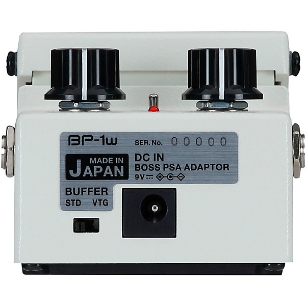 BOSS BP-1W Waza Craft Booster/Preamp Effects Pedal White | Guitar