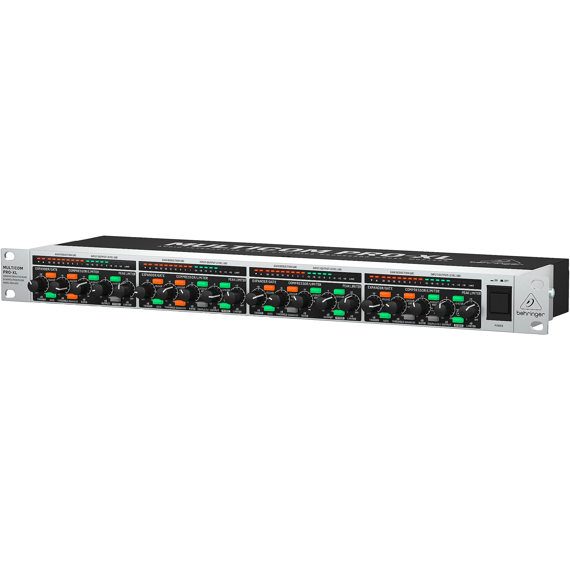 Behringer MDX4600 V2 4-Channel Compressor and Limiter | Guitar Center