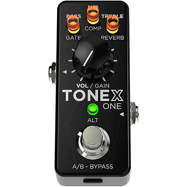 IK Multimedia TONEX ONE Modeling Amp & Distortion Pedal - Black