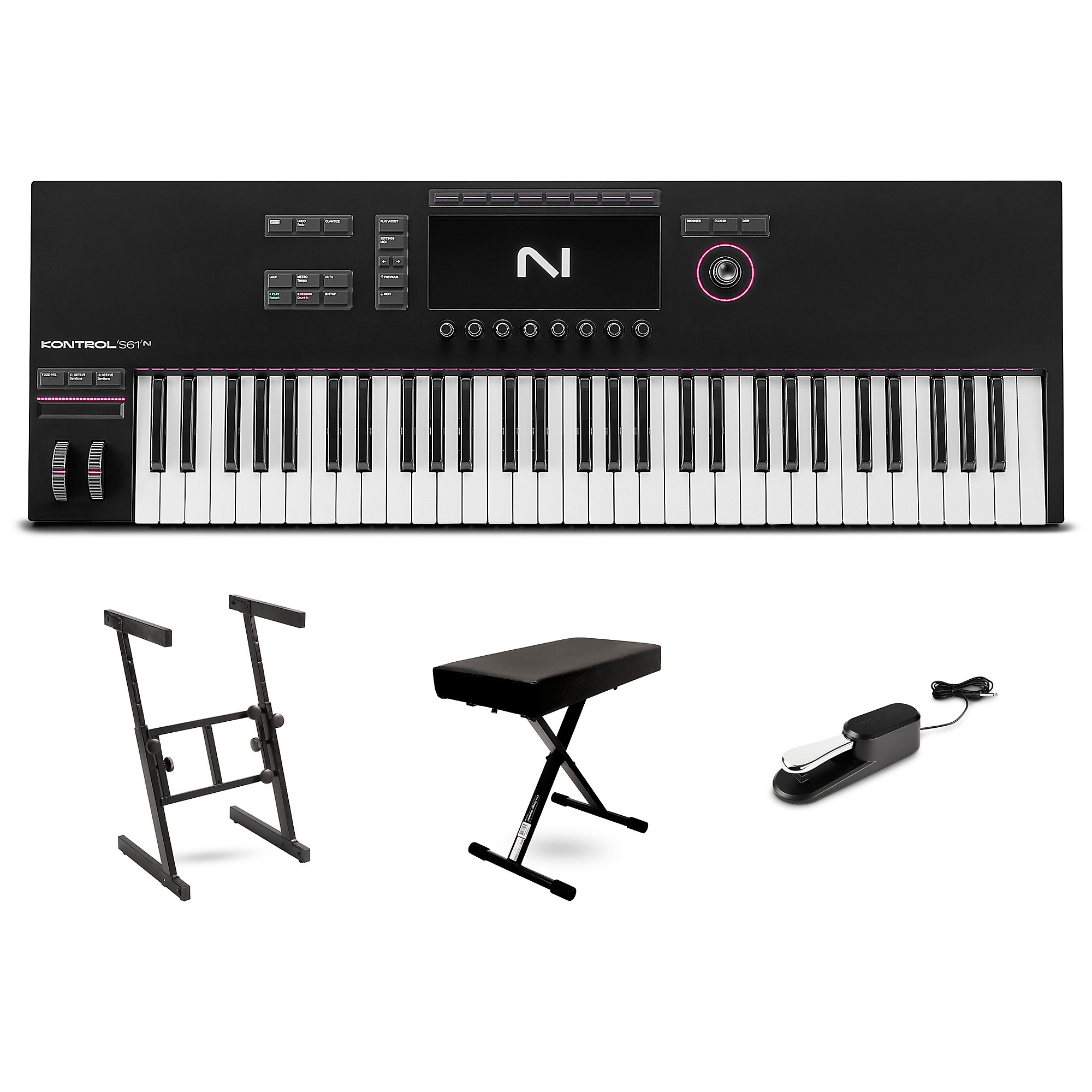 Native Instruments Kontrol S61 MK3 61-Key MIDI Keyboard Controller