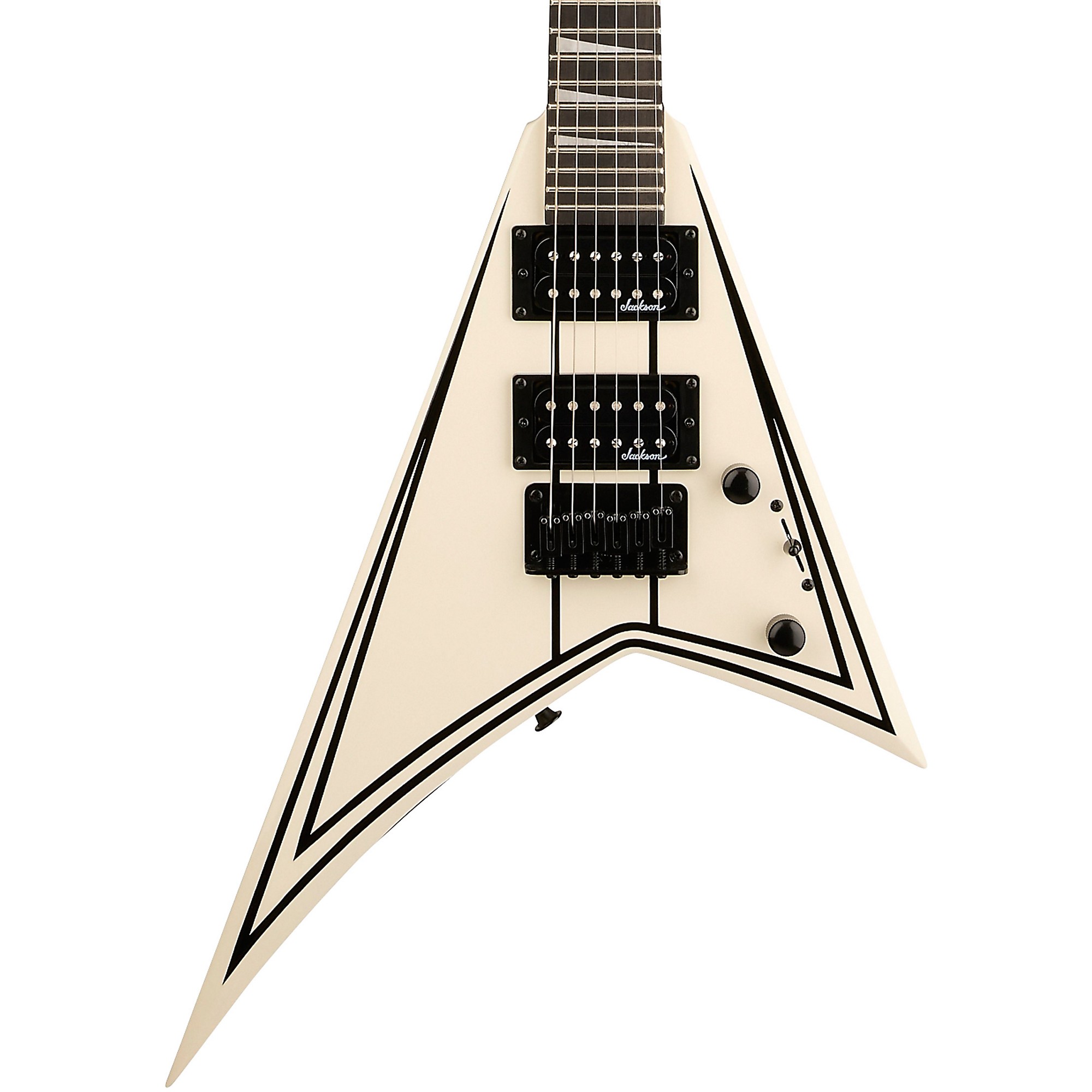 Jackson JS Series RR Minion JS1X Electric Guitar White with Black