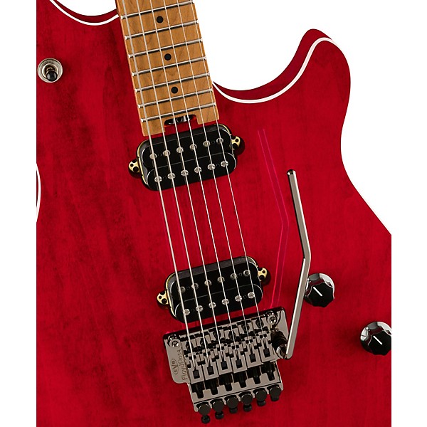 EVH Wolfgang WG Standard QM Electric Guitar Wine Red | Guitar Center