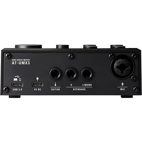 Audio-Technica AT-UMX3 Livestreaming USB Audio Mixer | Guitar Center