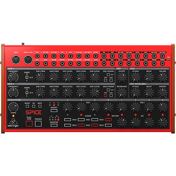 Behringer Spice Analog Polyrhythmic Synthesizer | Guitar Center