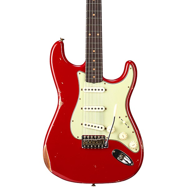 Platinum Fender Custom Shop 62 Stratocaster Relic Electric Guitar