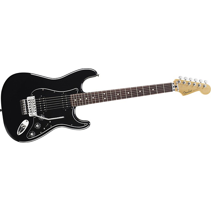 Fender Blacktop Stratocaster with Floyd Rose Electric Guitar Black