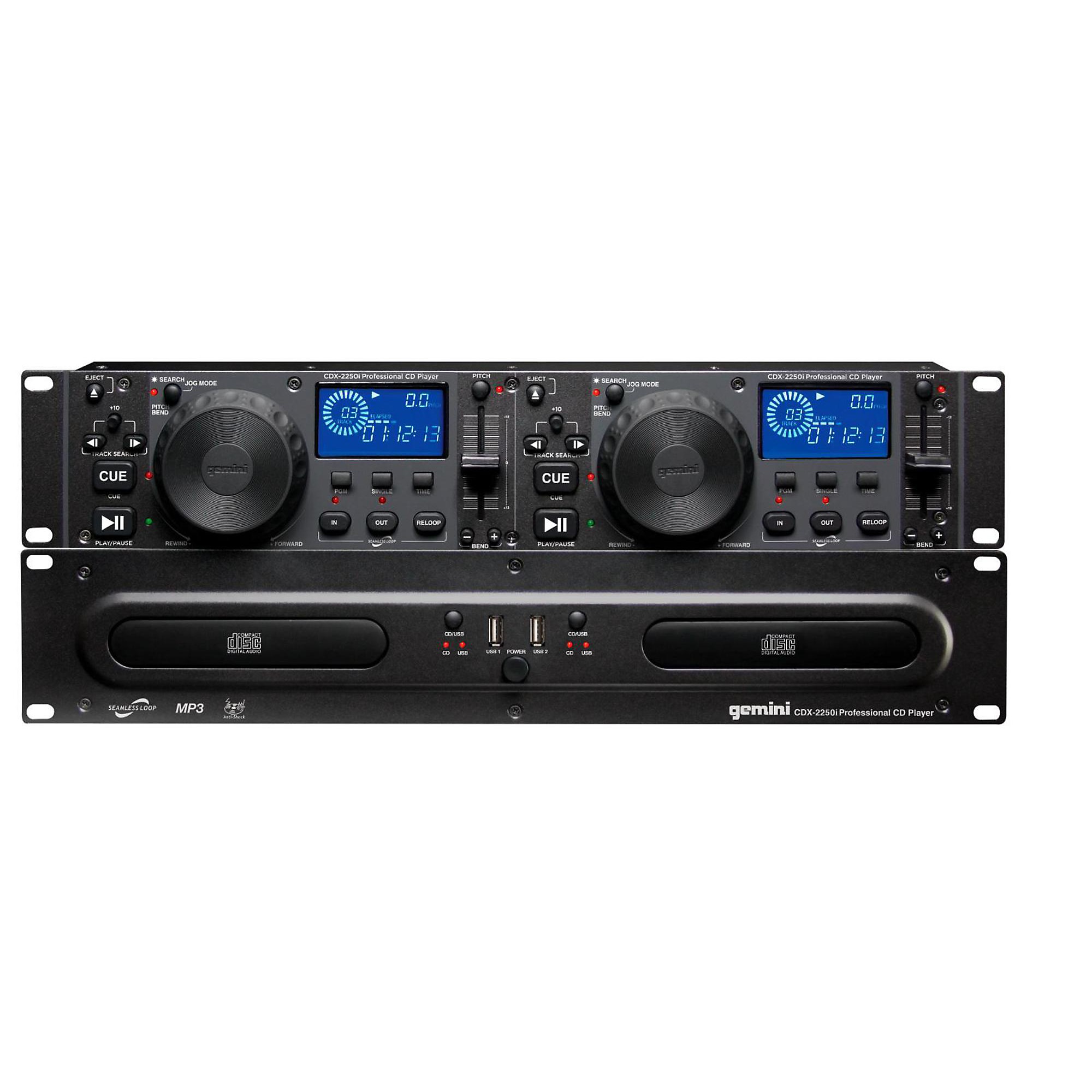 Gemini CDX-2250i Dual CD Player | Guitar Center