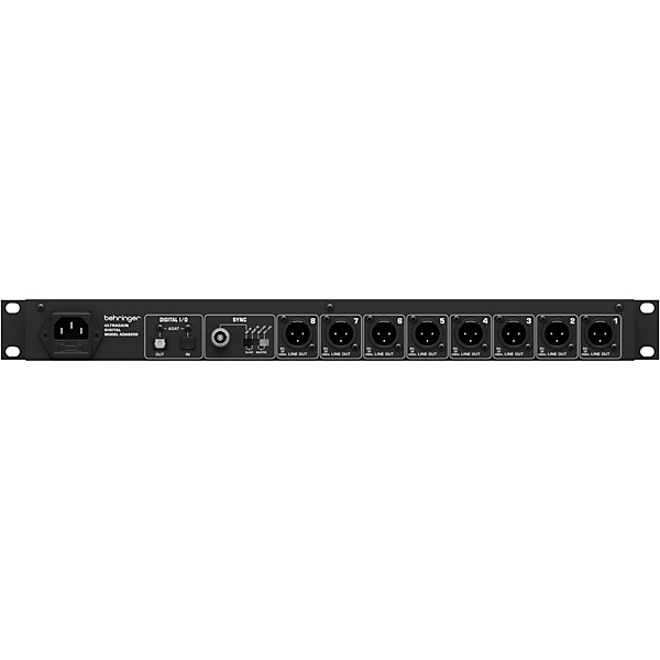 Behringer ADA8200 8-Channel Microphone Preamp AD/DA Converter With