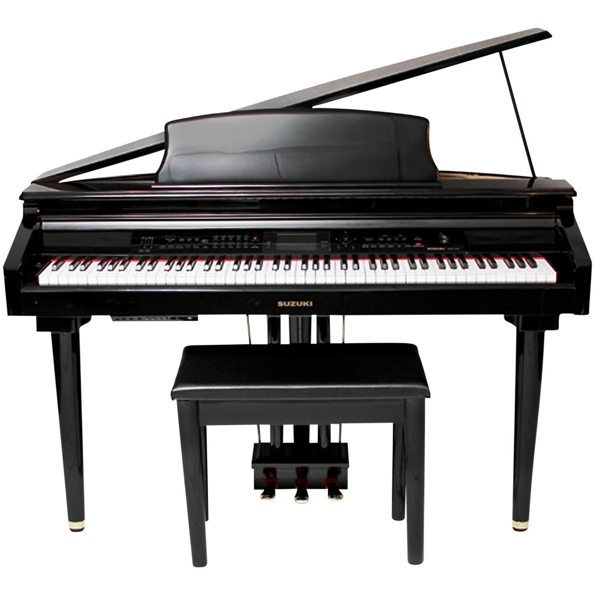 Open Box Suzuki MDG-300 Black Micro Grand Digital Piano