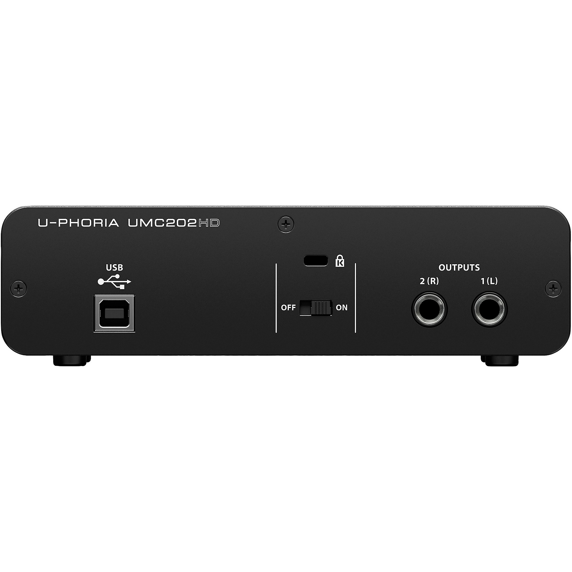 Behringer U-PHORIA UMC202HD Audiophile 2x2, 24-Bit/192kHz USB