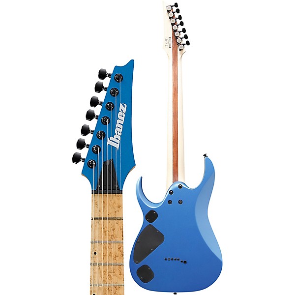 Ibanez RGDIR7M RGD Iron Label 7-String Electric Guitar Laser Blue