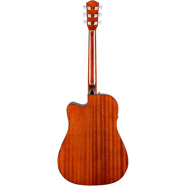 Fender CD-60SCE Dreadnought All-Mahogany Acoustic-Electric Guitar