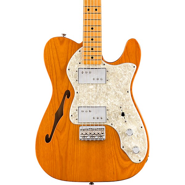 Fender Vintera '70s Telecaster Thinline Electric Guitar Aged