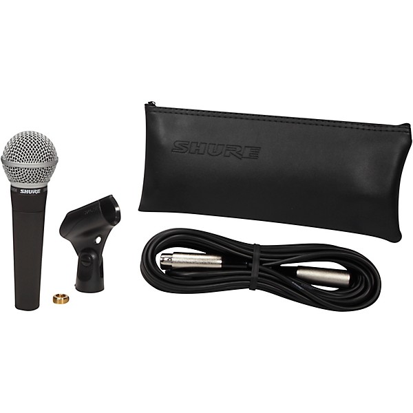 Shure SM58 Microphone With 25' Mic Cable | Guitar Center