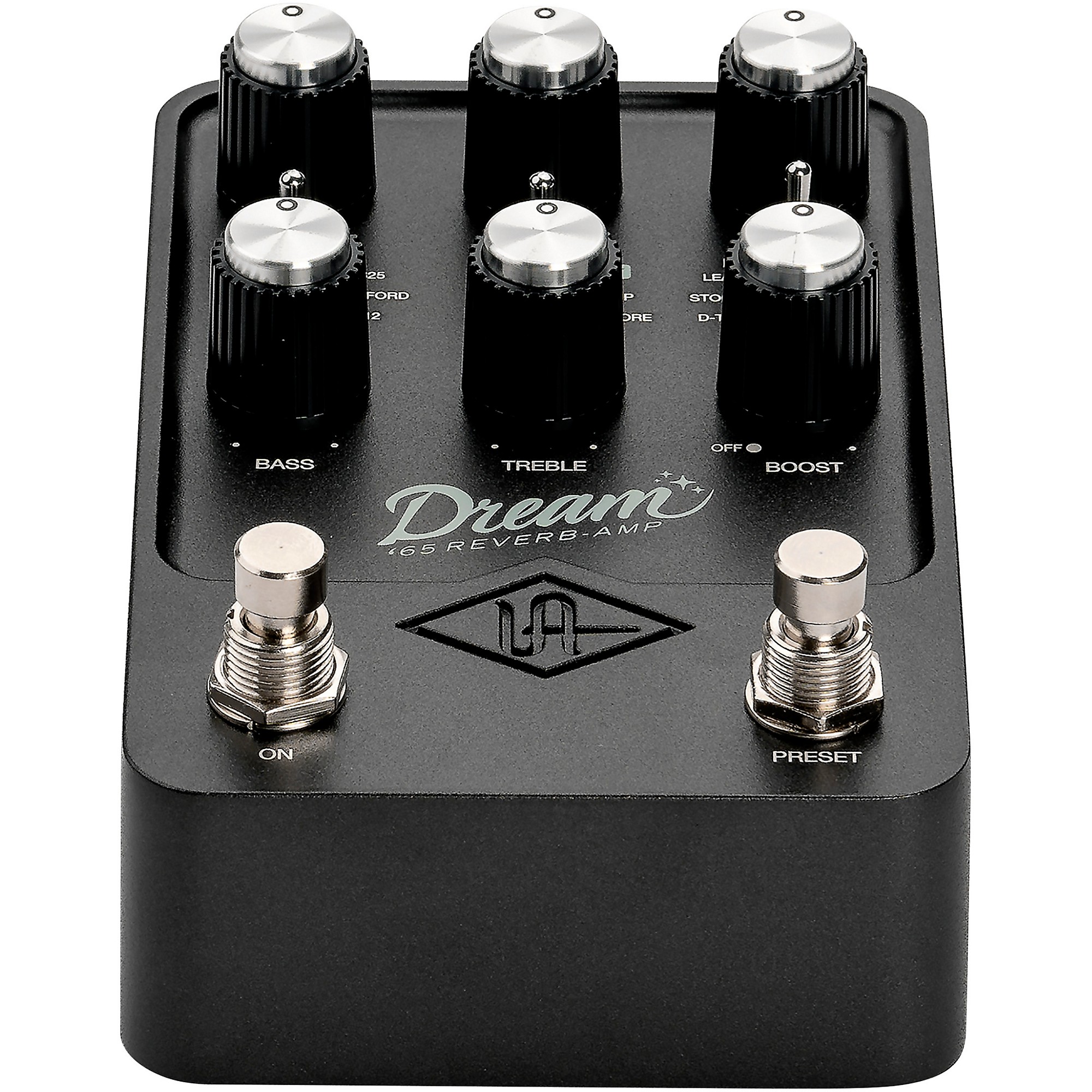Universal Audio UAFX Dream '65 Reverb Amp Effects Pedal - Black