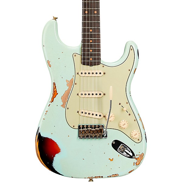 Platinum Fender Custom Shop Limited-Edition '62 Stratocaster Heavy