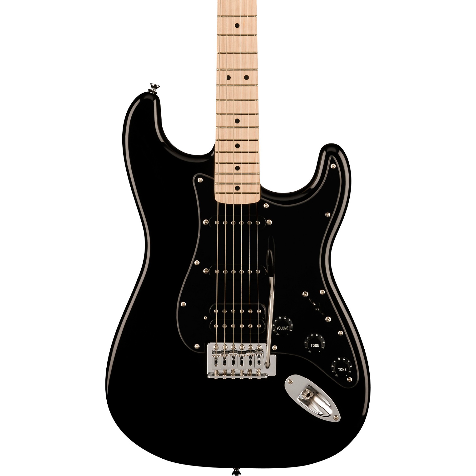 Squier Sonic Stratocaster HSS Electric Guitar - Black | Guitar Center
