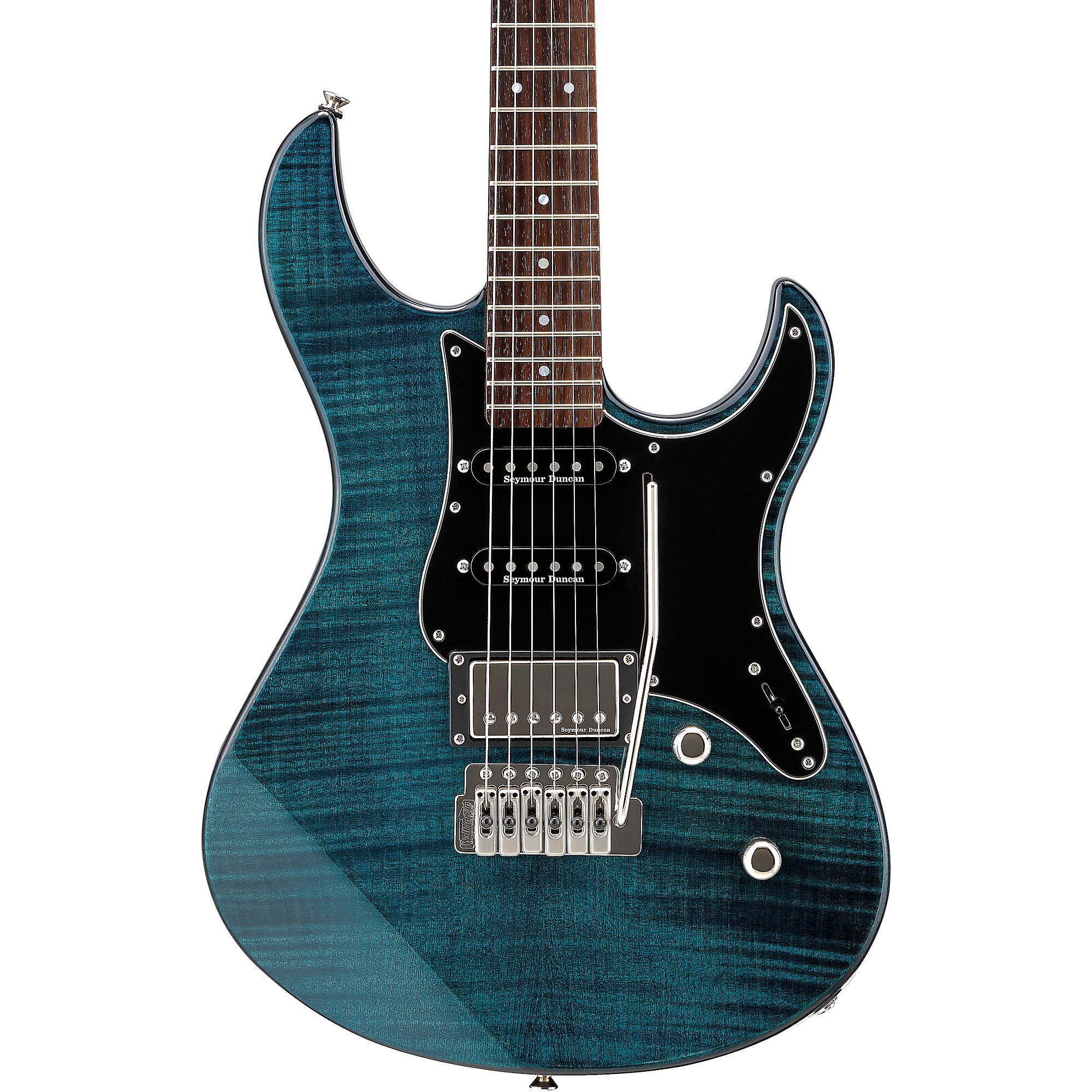Yamaha Pacifica PAC612VIIFM Flame Maple Electric Guitar Indigo